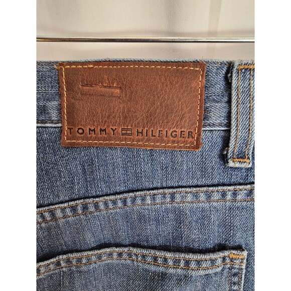 Tommy Hilfiger Shorts Men's Blue Denim Cargo Shorts 100% Cotton Size 35 - Picture 7 of 16